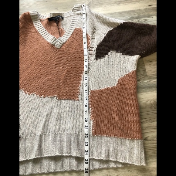 Skull Cashmere Imara Colorblock Knit Wool Sweater - Picture 6 of 8